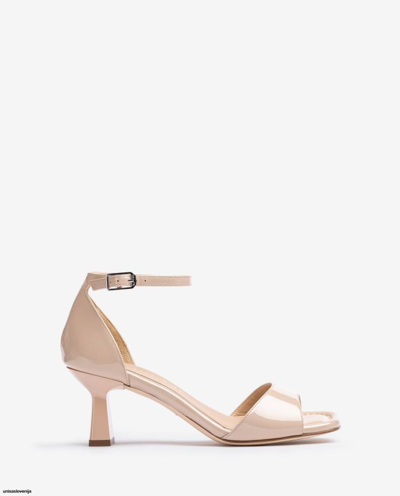 Unisa čevlje lakasti sandal z geometrijsko peto ženske moda - Unisa Store